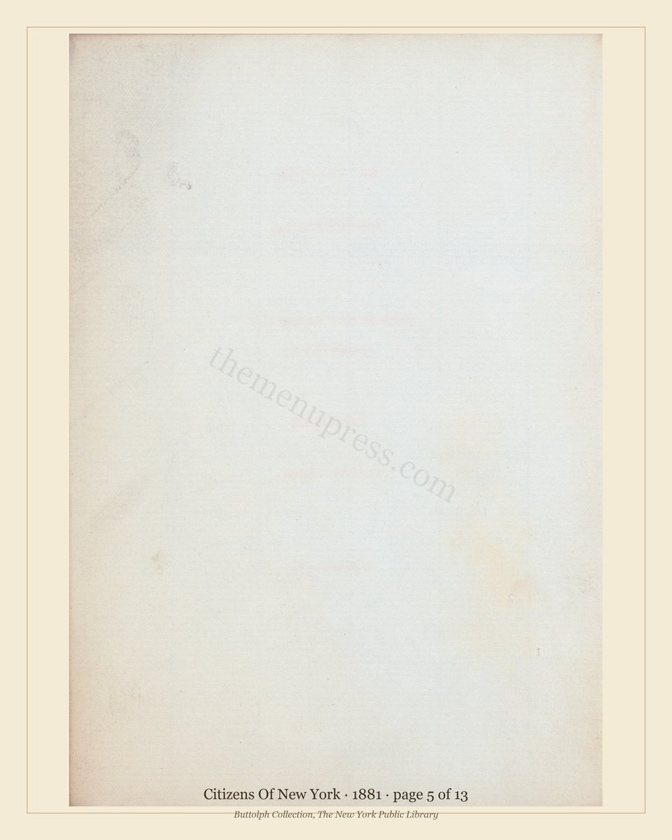Vintage menu — page 5 of 13