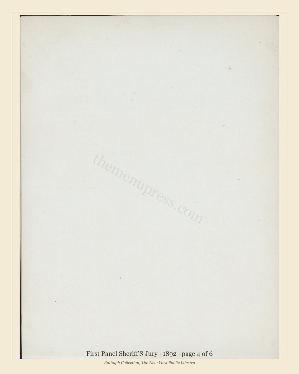 Vintage menu — page 4 of 6