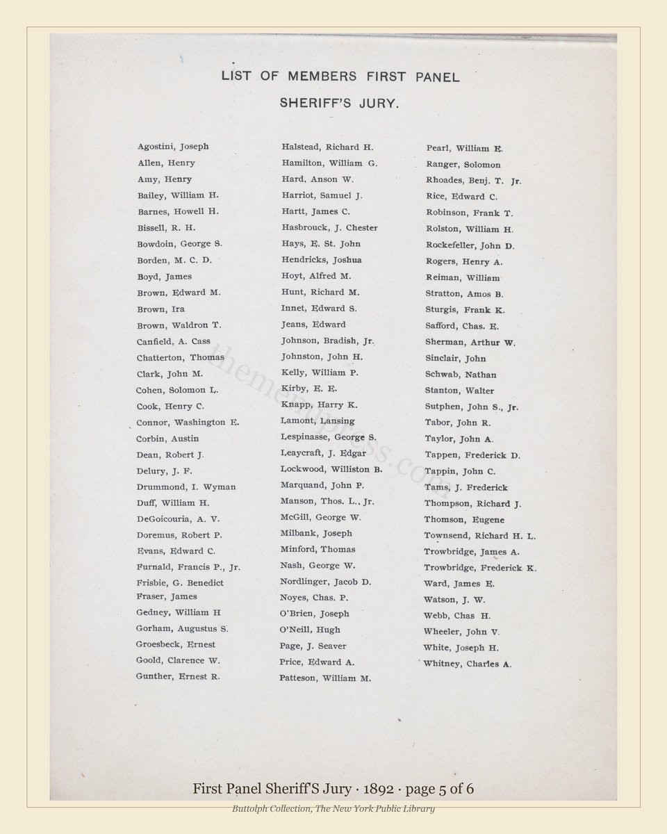 Vintage menu — page 5 of 6