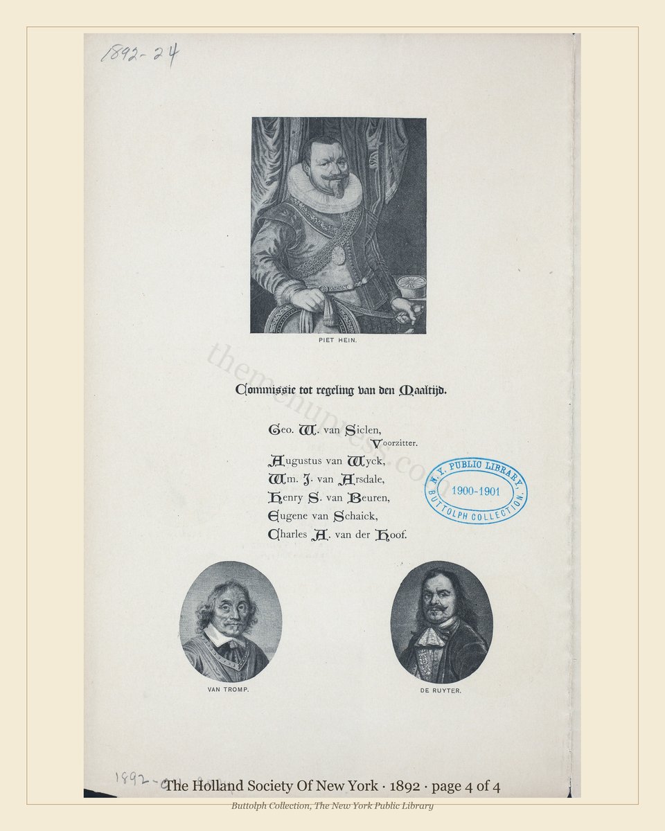 Vintage menu — page 4 of 4