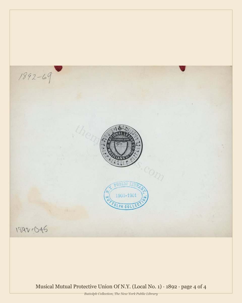 Vintage menu — page 4 of 4