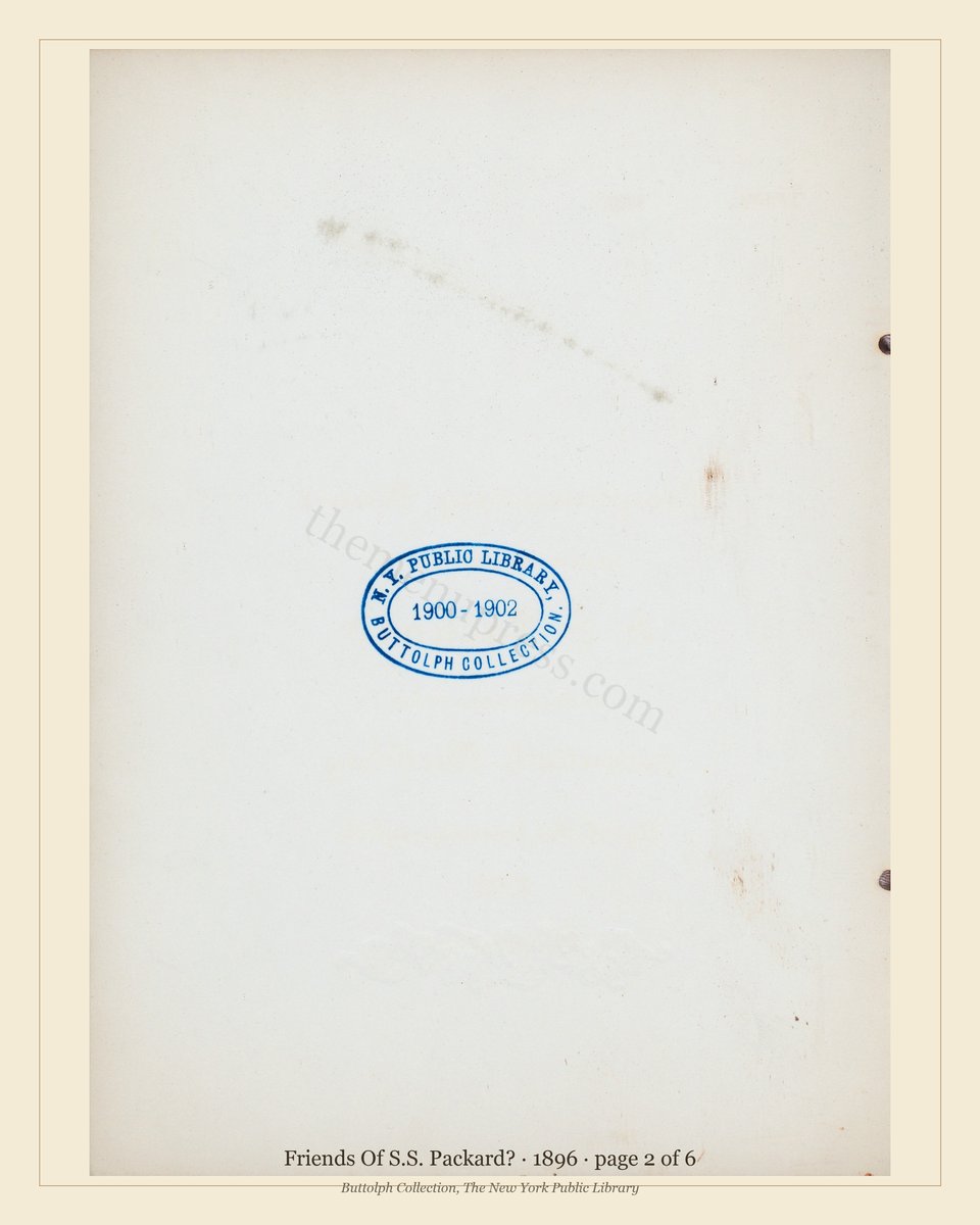 Vintage menu — page 2 of 6