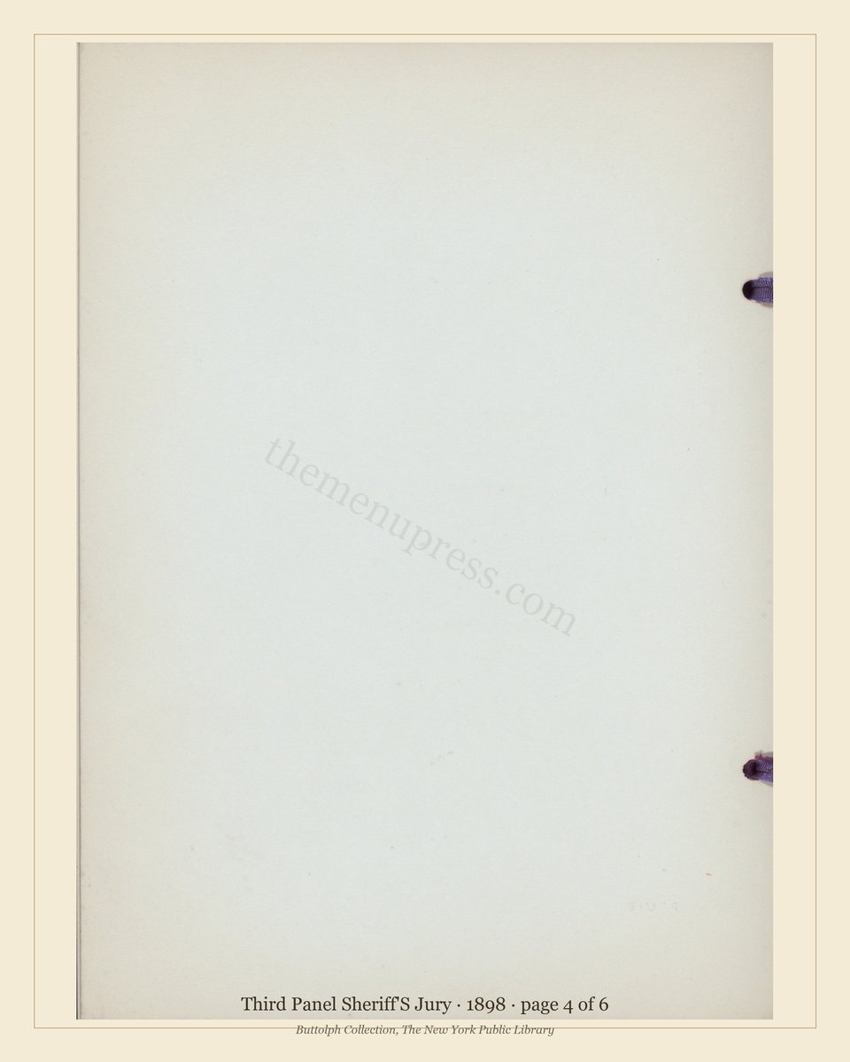 Vintage menu — page 4 of 6