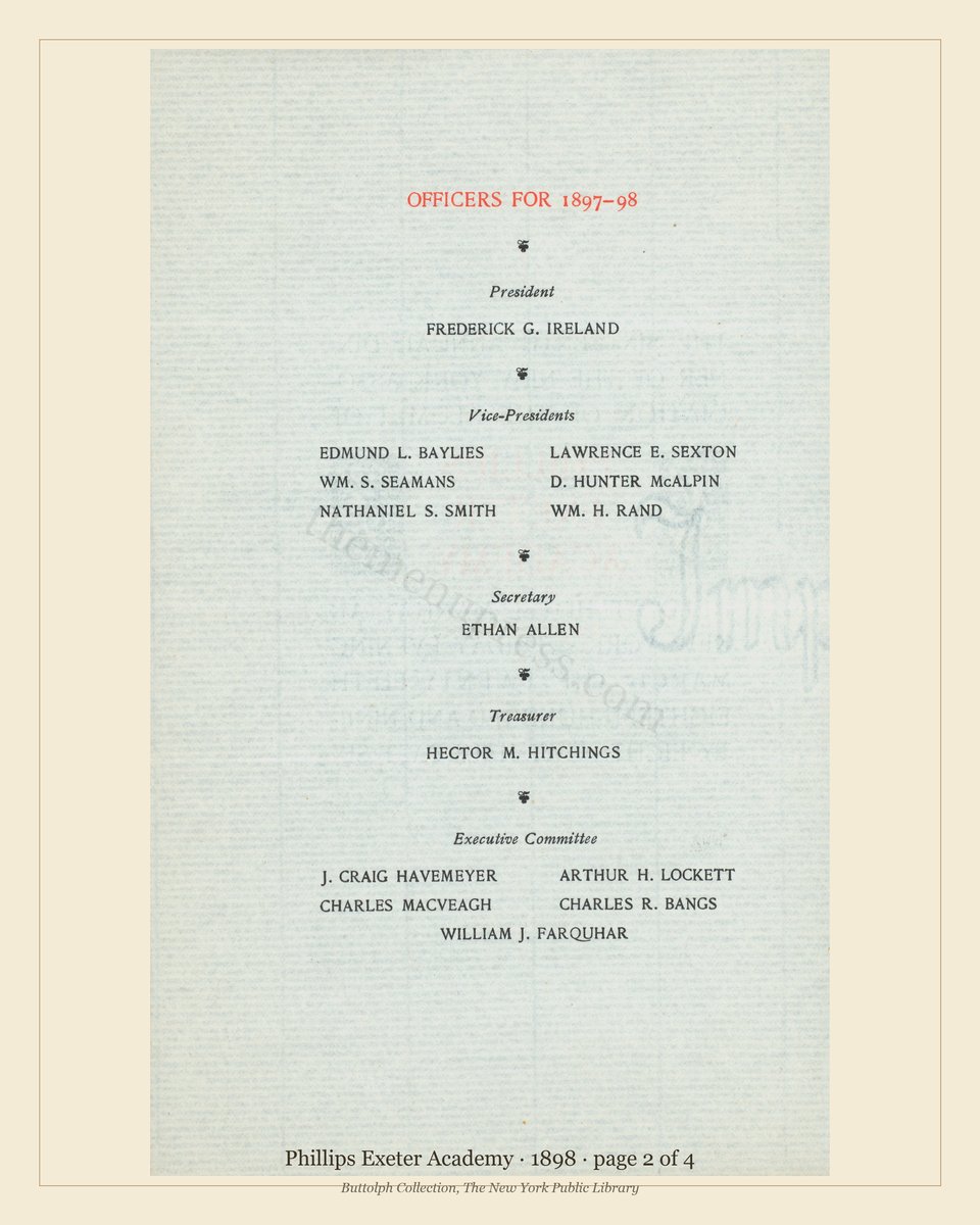 Vintage menu — page 2 of 4