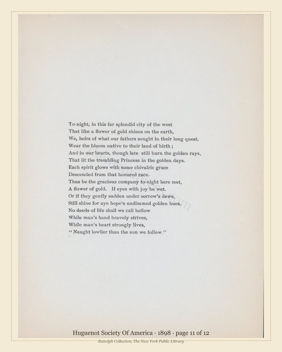 Vintage menu — page 11 of 12