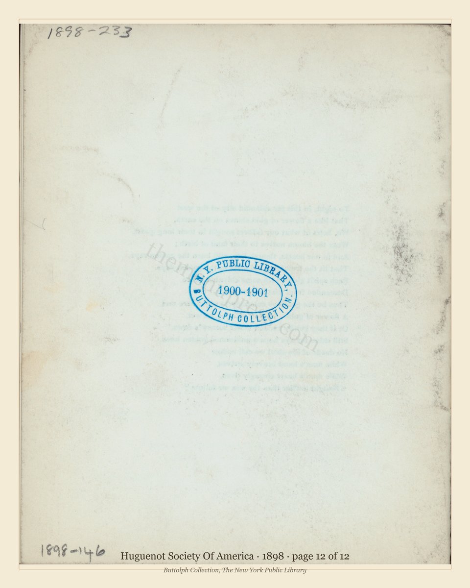 Vintage menu — page 12 of 12