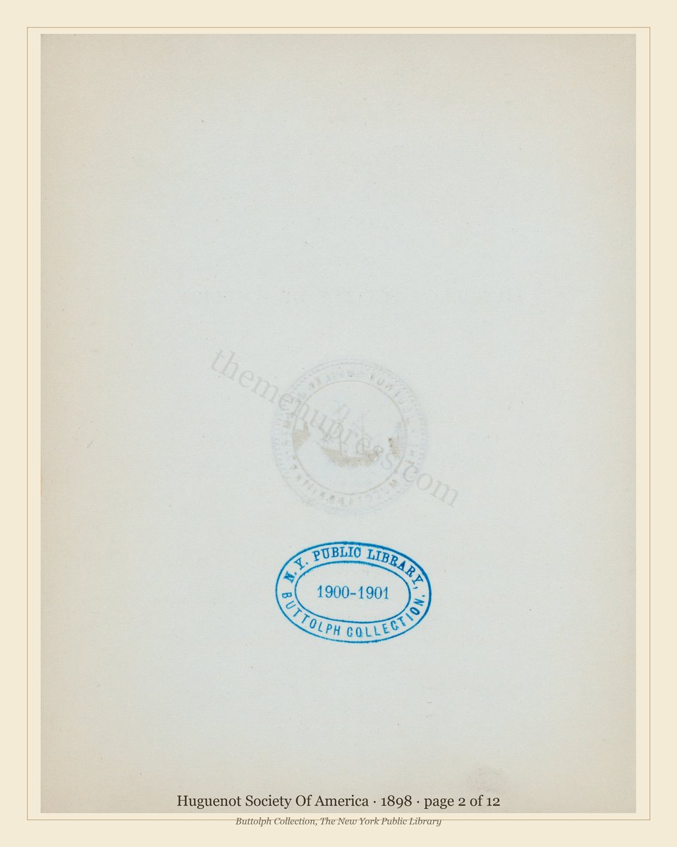 Vintage menu — page 2 of 12