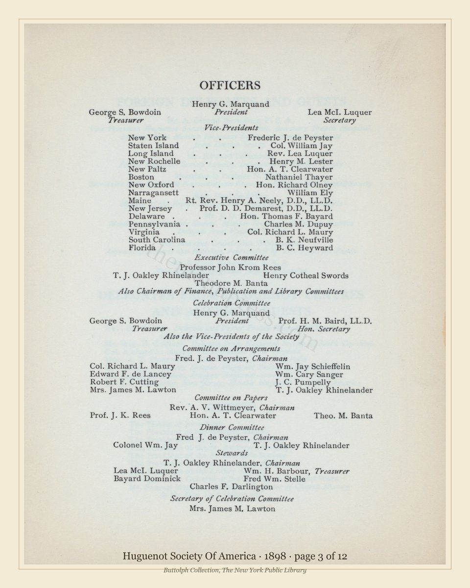 Vintage menu — page 3 of 12