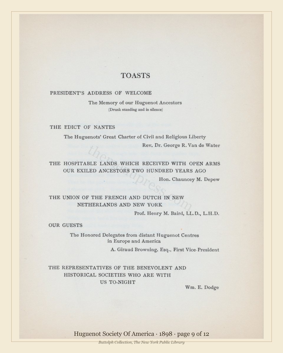 Vintage menu — page 9 of 12
