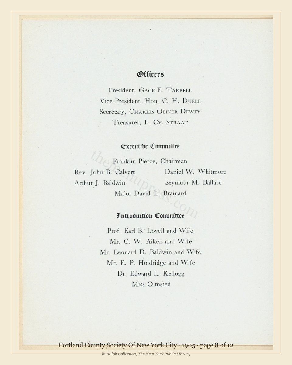 Vintage menu — page 8 of 12