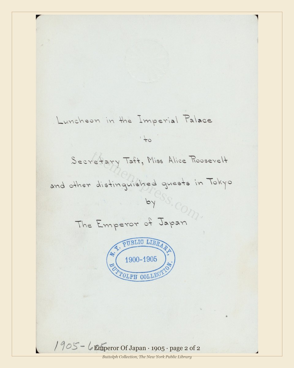 Vintage menu — page 2 of 2