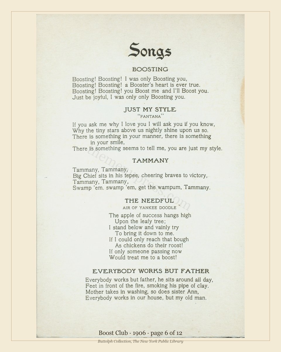 Vintage menu — page 6 of 10