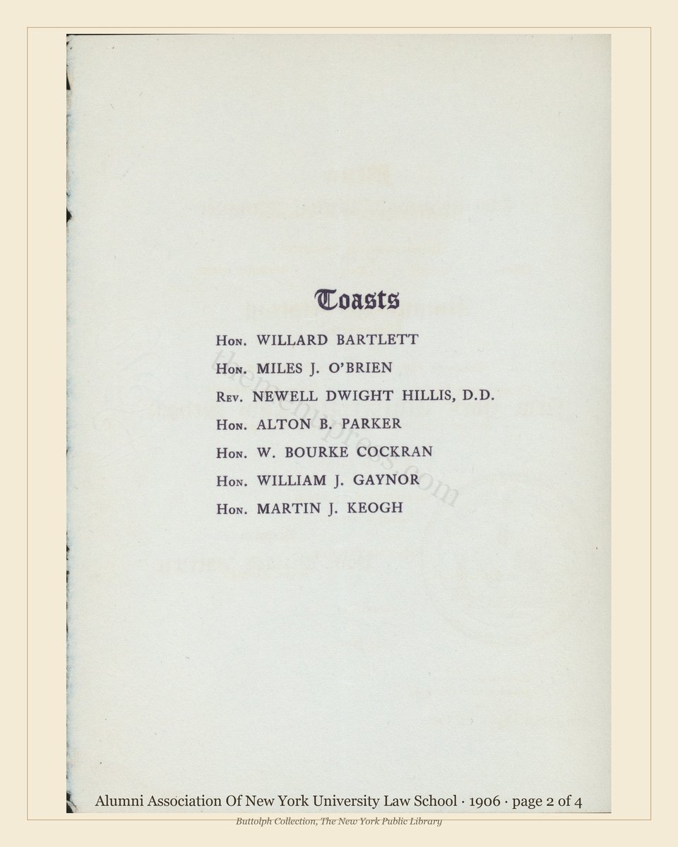 Vintage menu — page 2 of 4