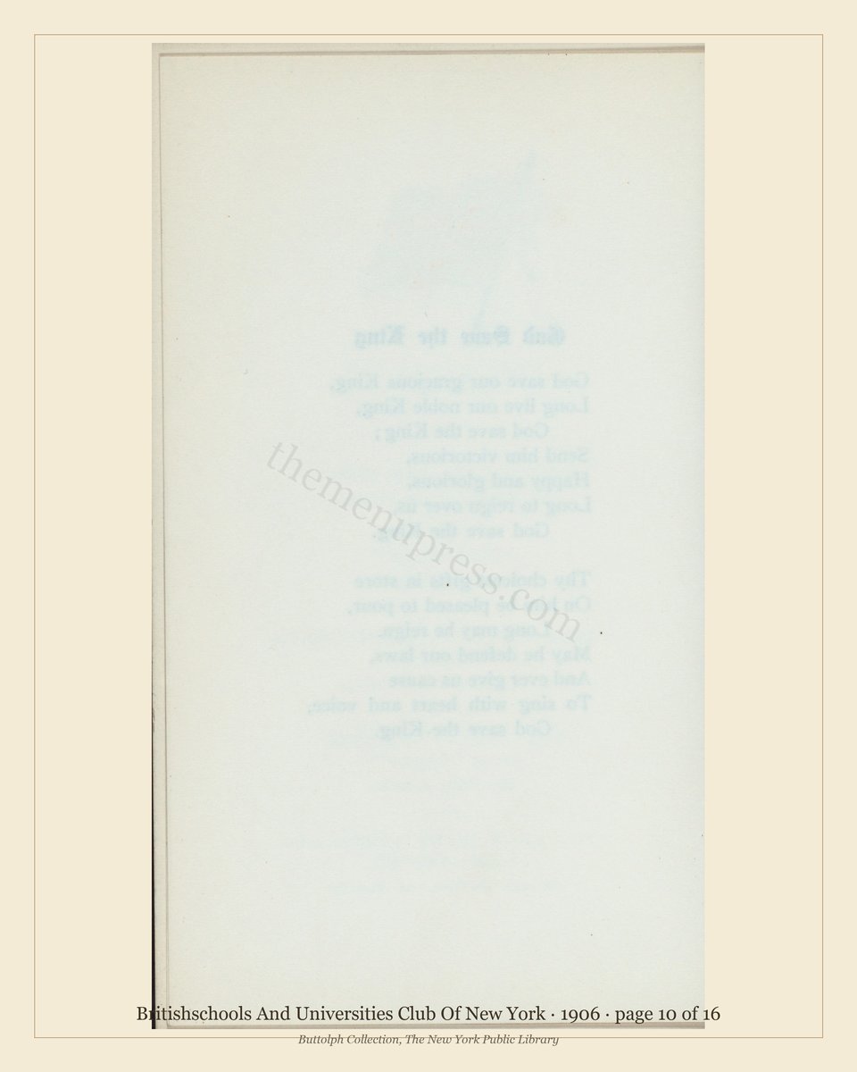 Vintage menu — page 10 of 15