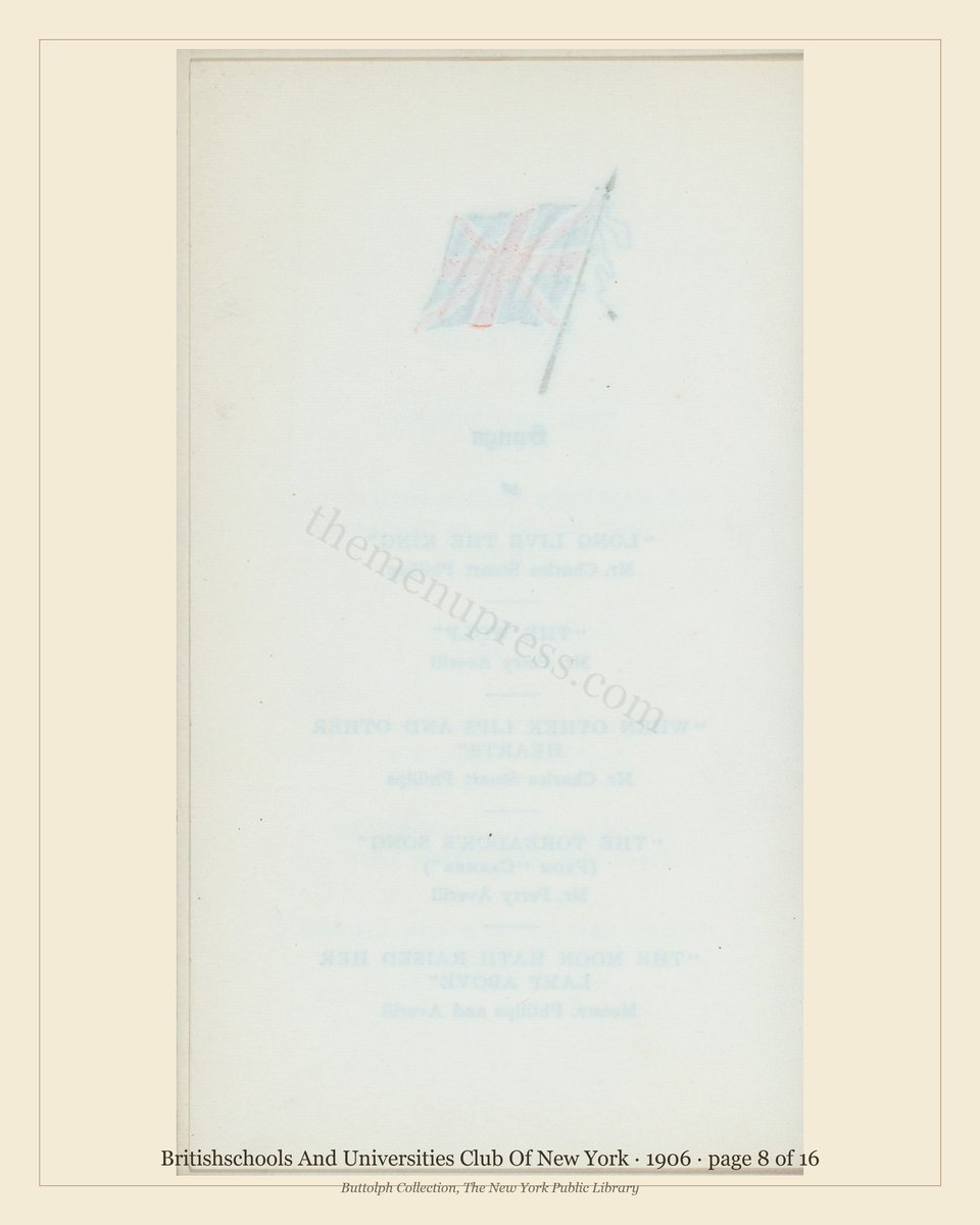 Vintage menu — page 8 of 15
