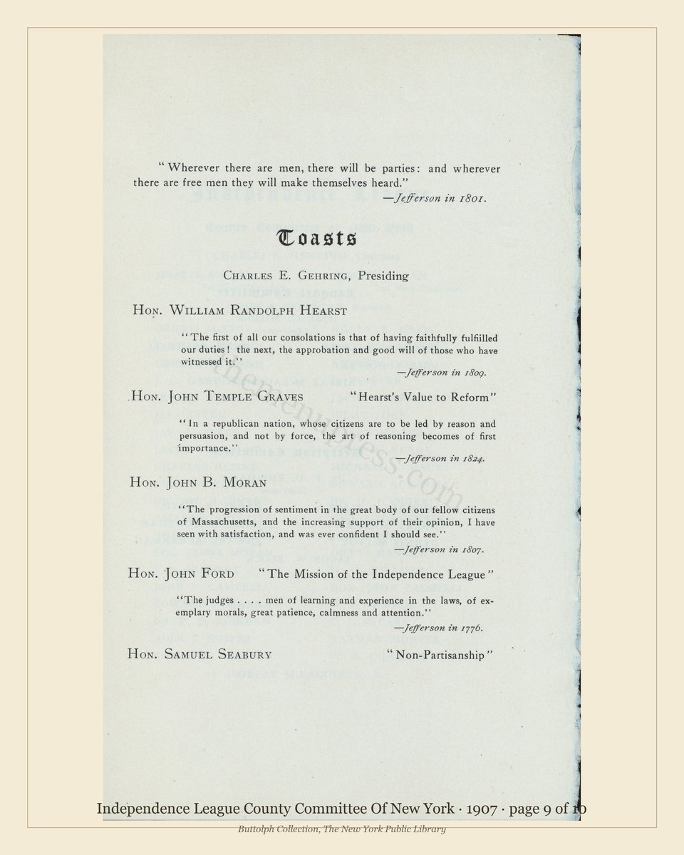 Vintage menu — page 9 of 10