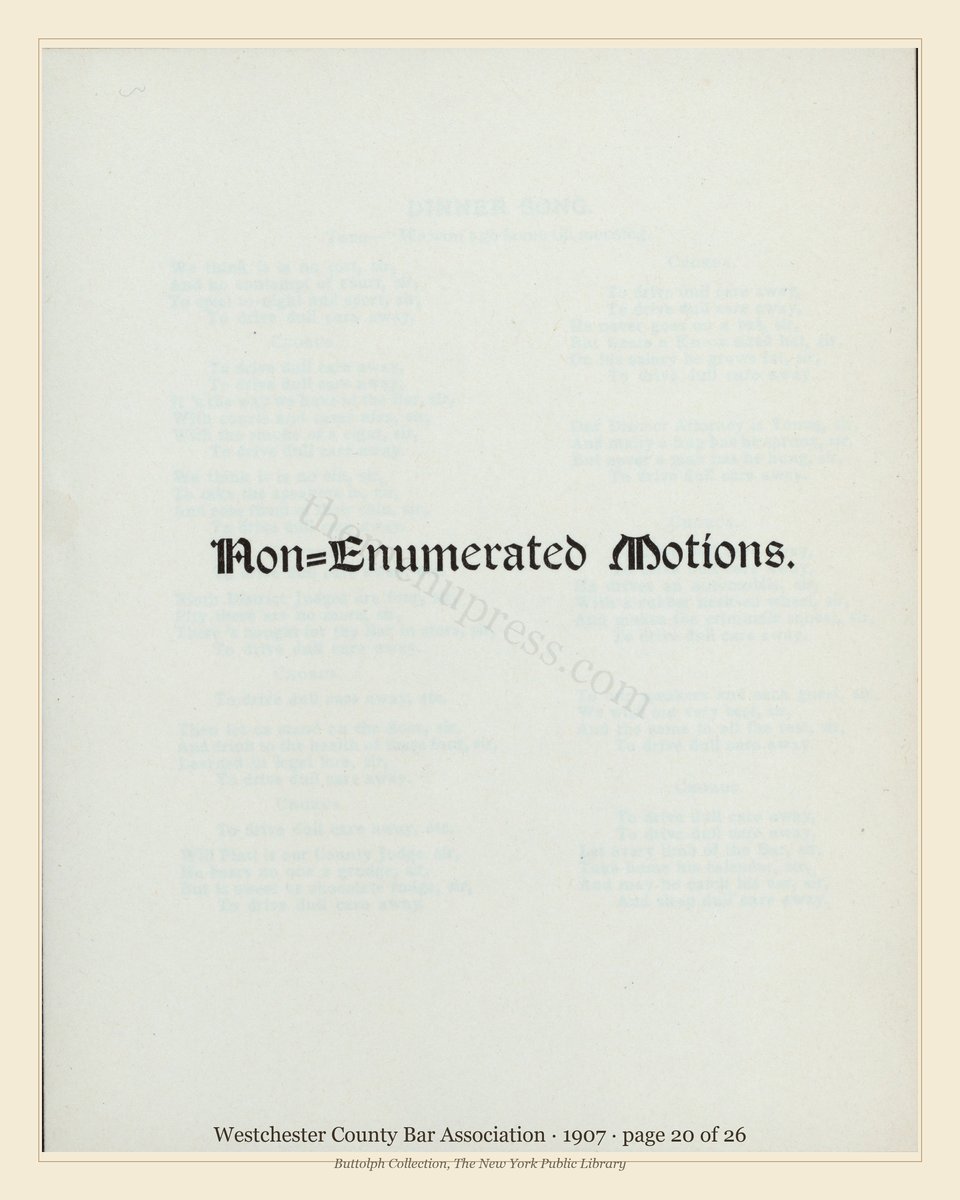 Vintage menu — page 20 of 26