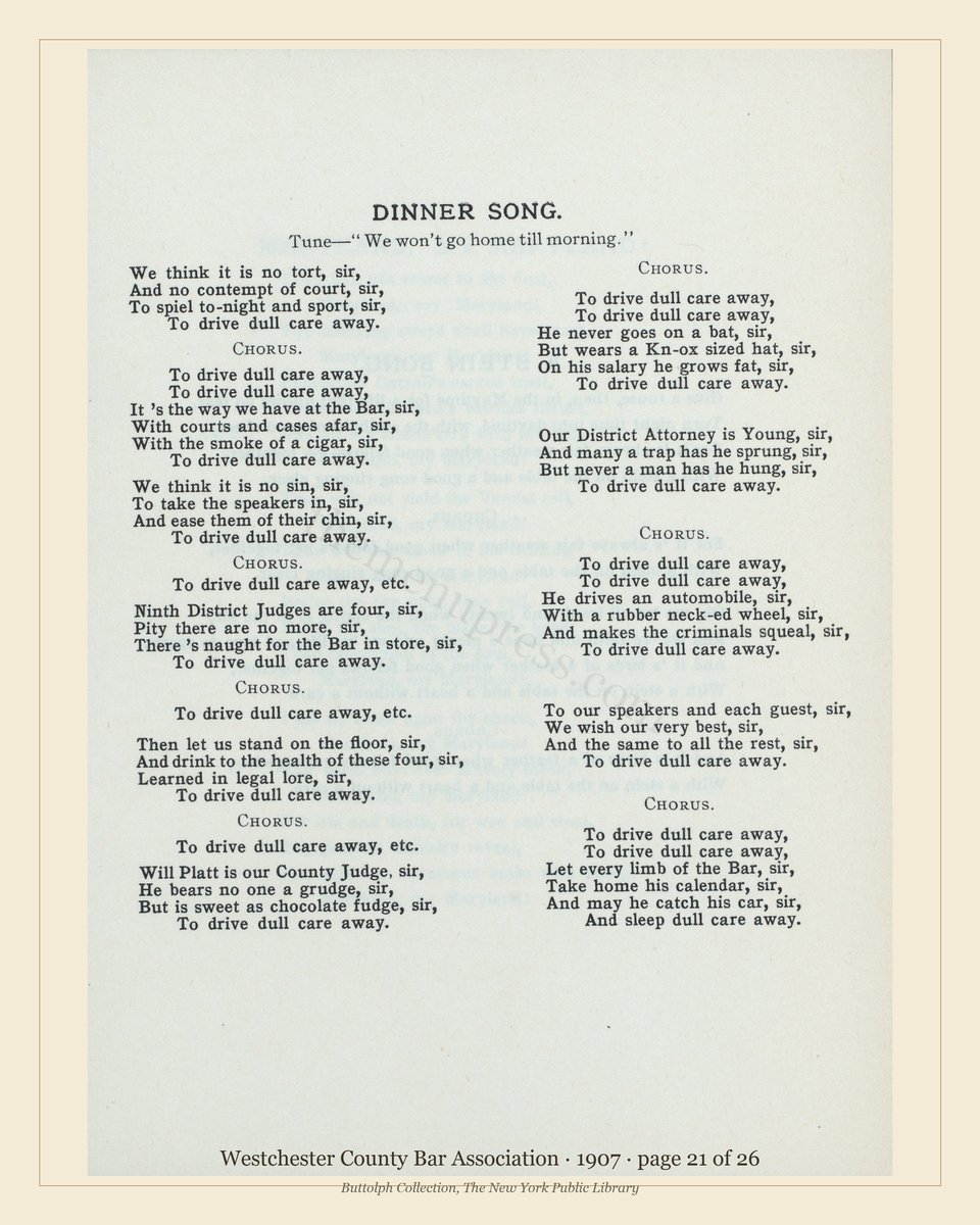 Vintage menu — page 21 of 26
