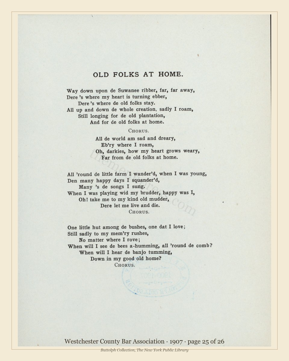 Vintage menu — page 25 of 26