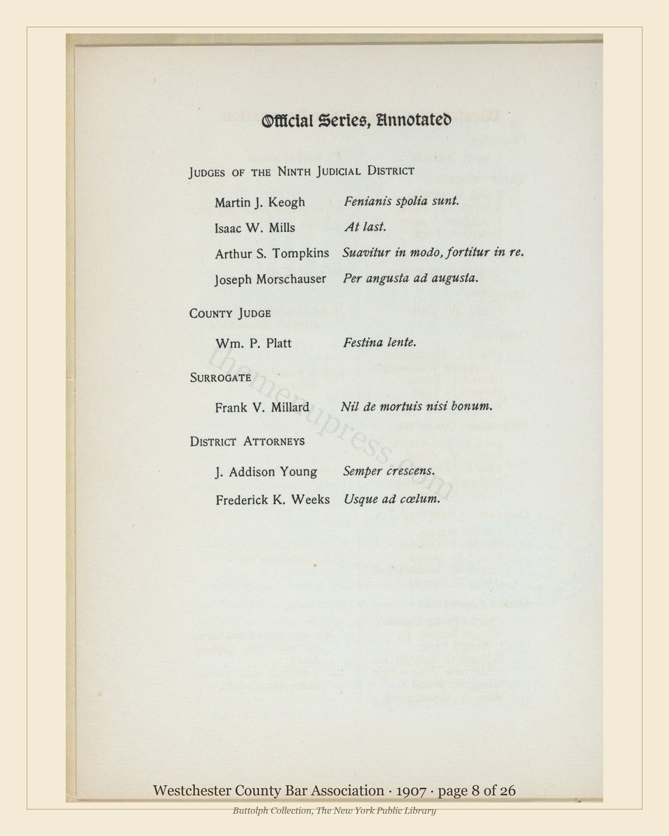 Vintage menu — page 8 of 26