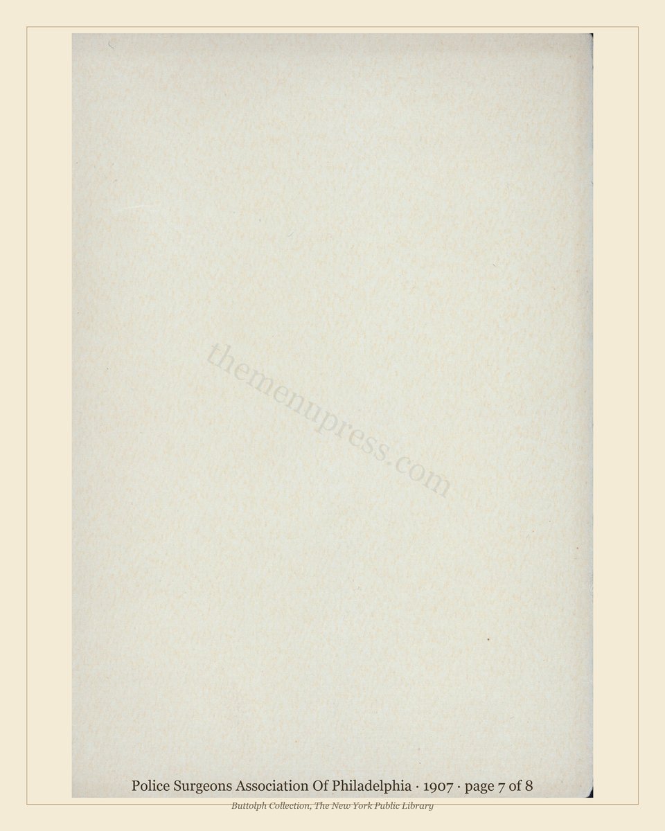 Vintage menu — page 7 of 8