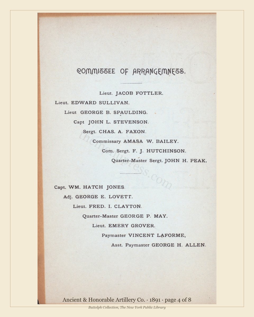 Vintage menu — page 4 of 8