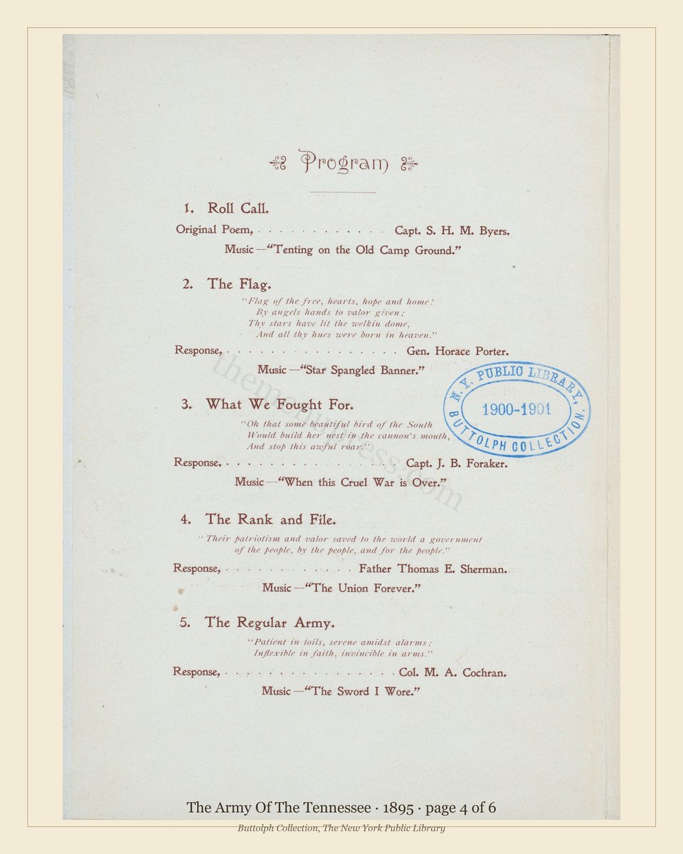 Vintage menu — page 4 of 6