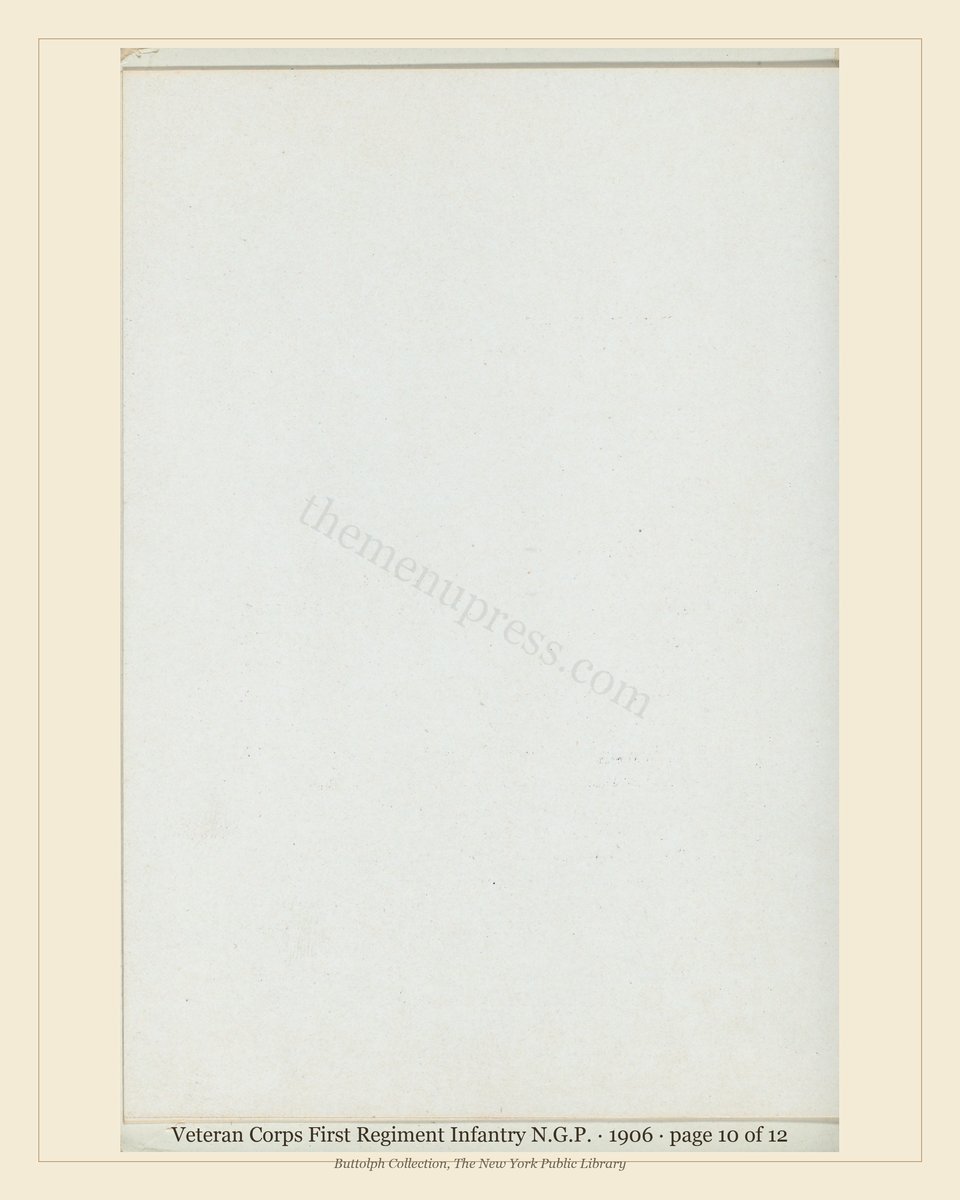 Vintage menu — page 10 of 12