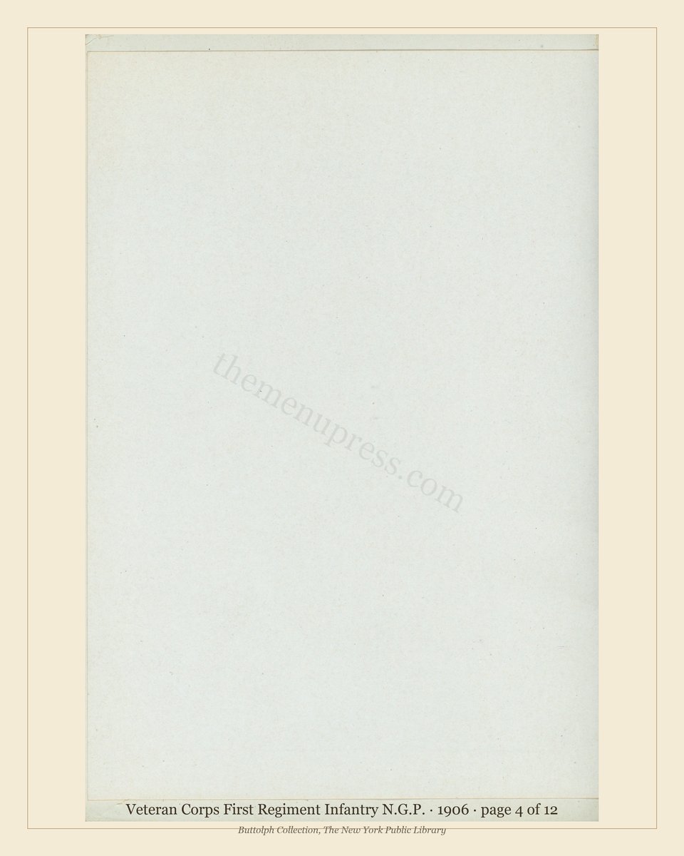 Vintage menu — page 4 of 12