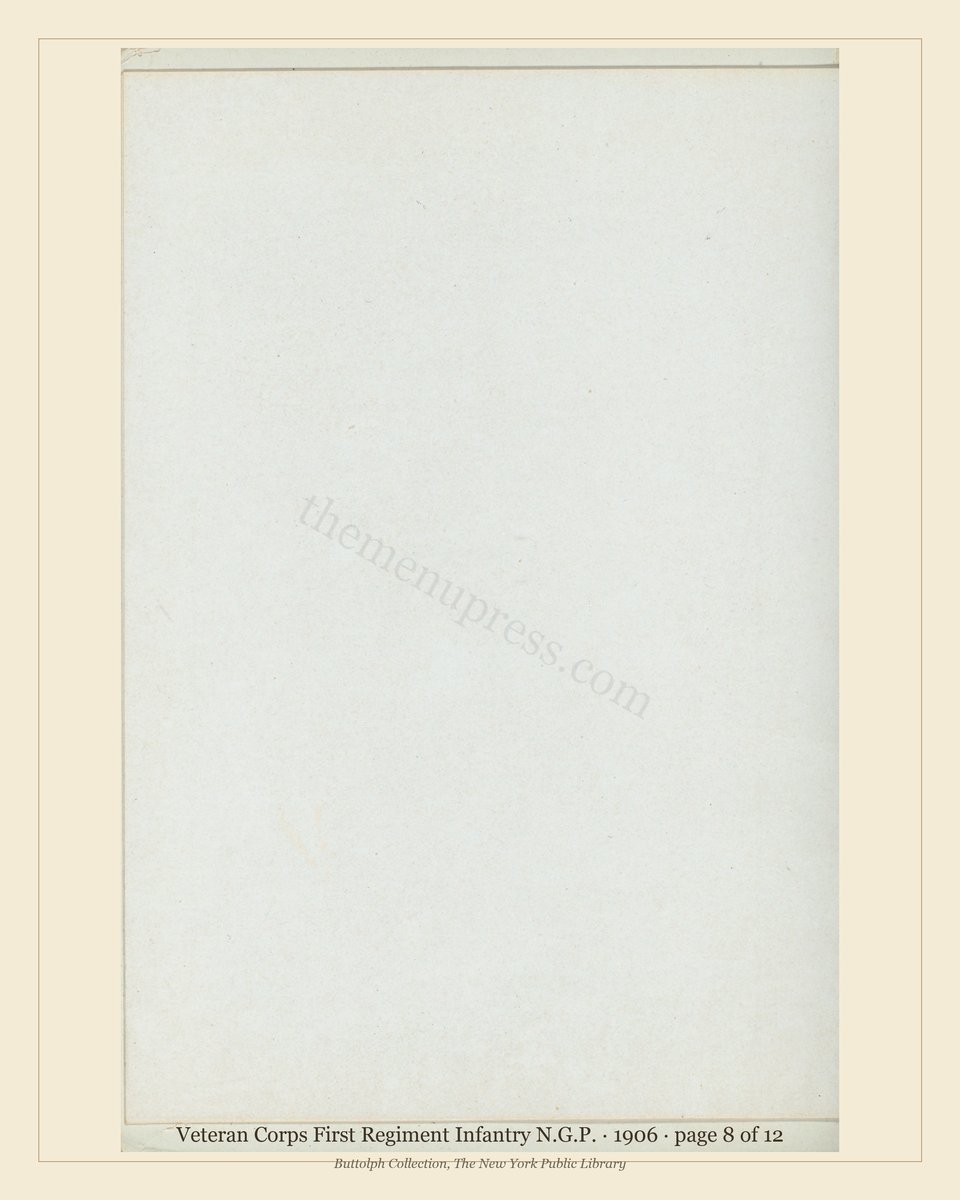 Vintage menu — page 8 of 12