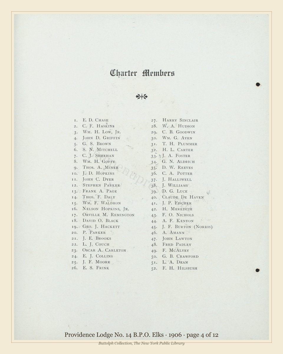 Vintage menu — page 4 of 12