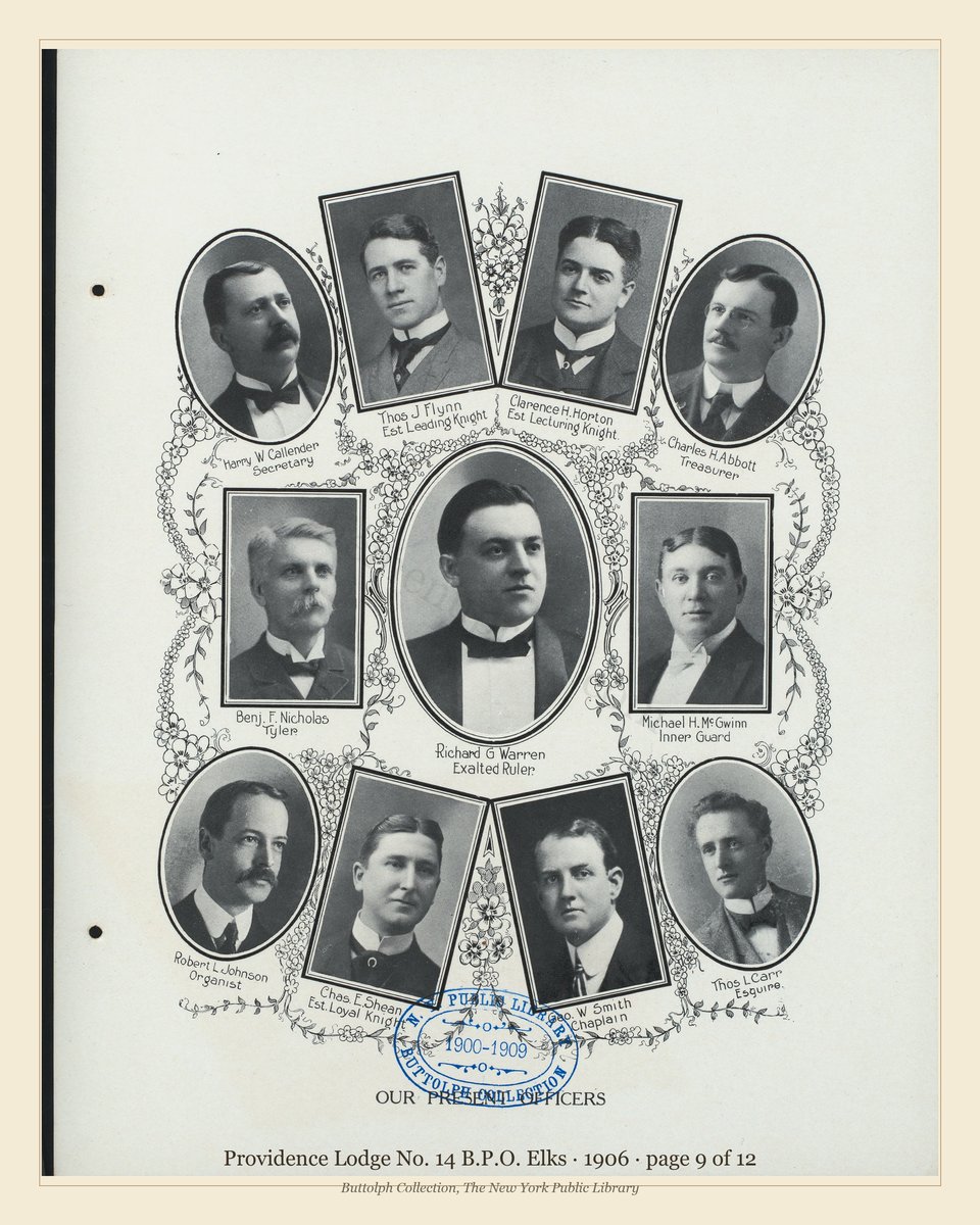 Vintage menu — page 9 of 12