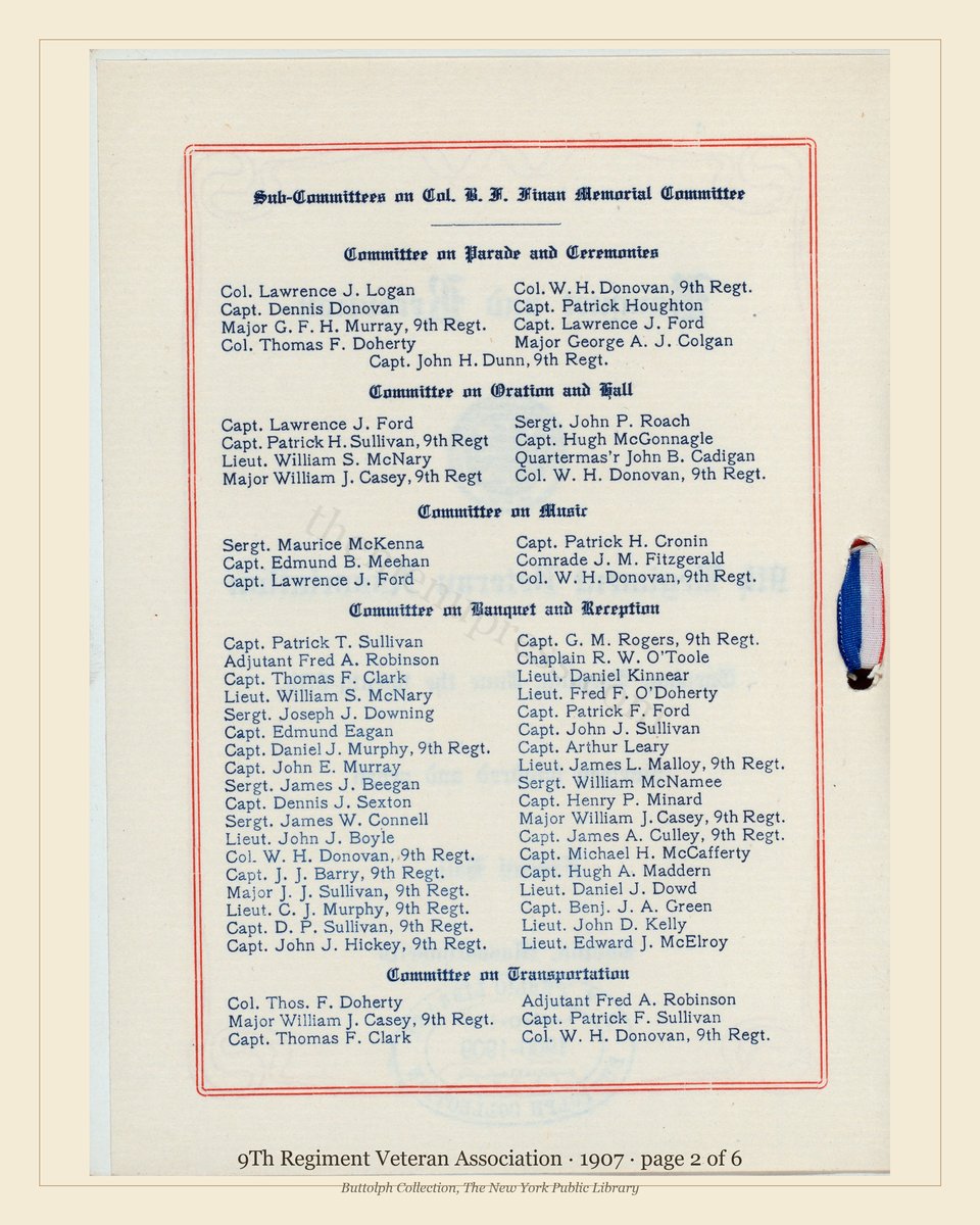 Vintage menu — page 2 of 6