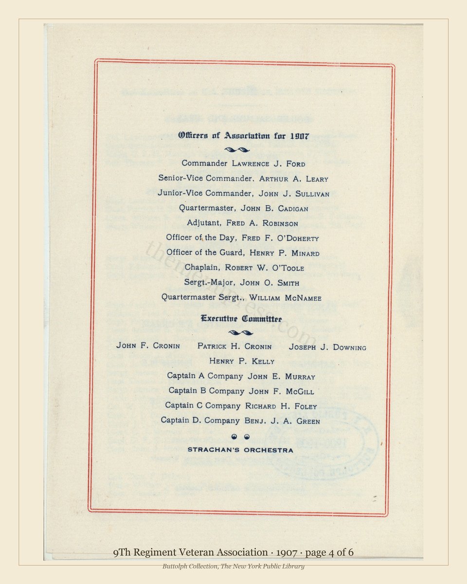 Vintage menu — page 4 of 6