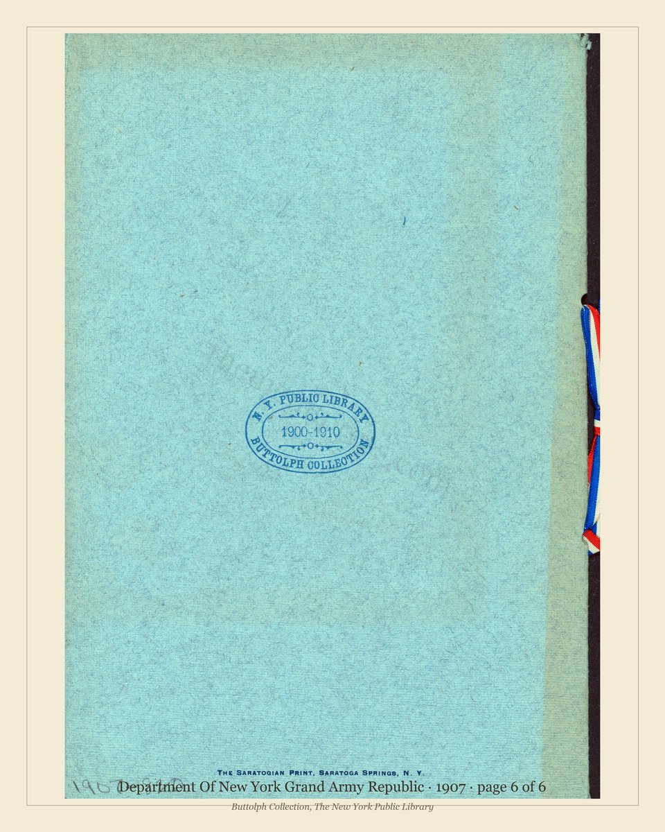 Vintage menu — page 6 of 6