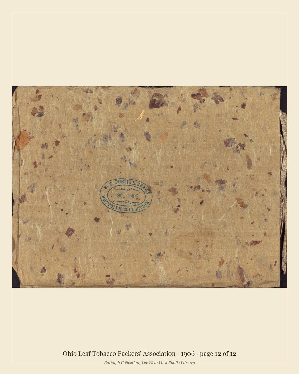 Vintage menu — page 12 of 12