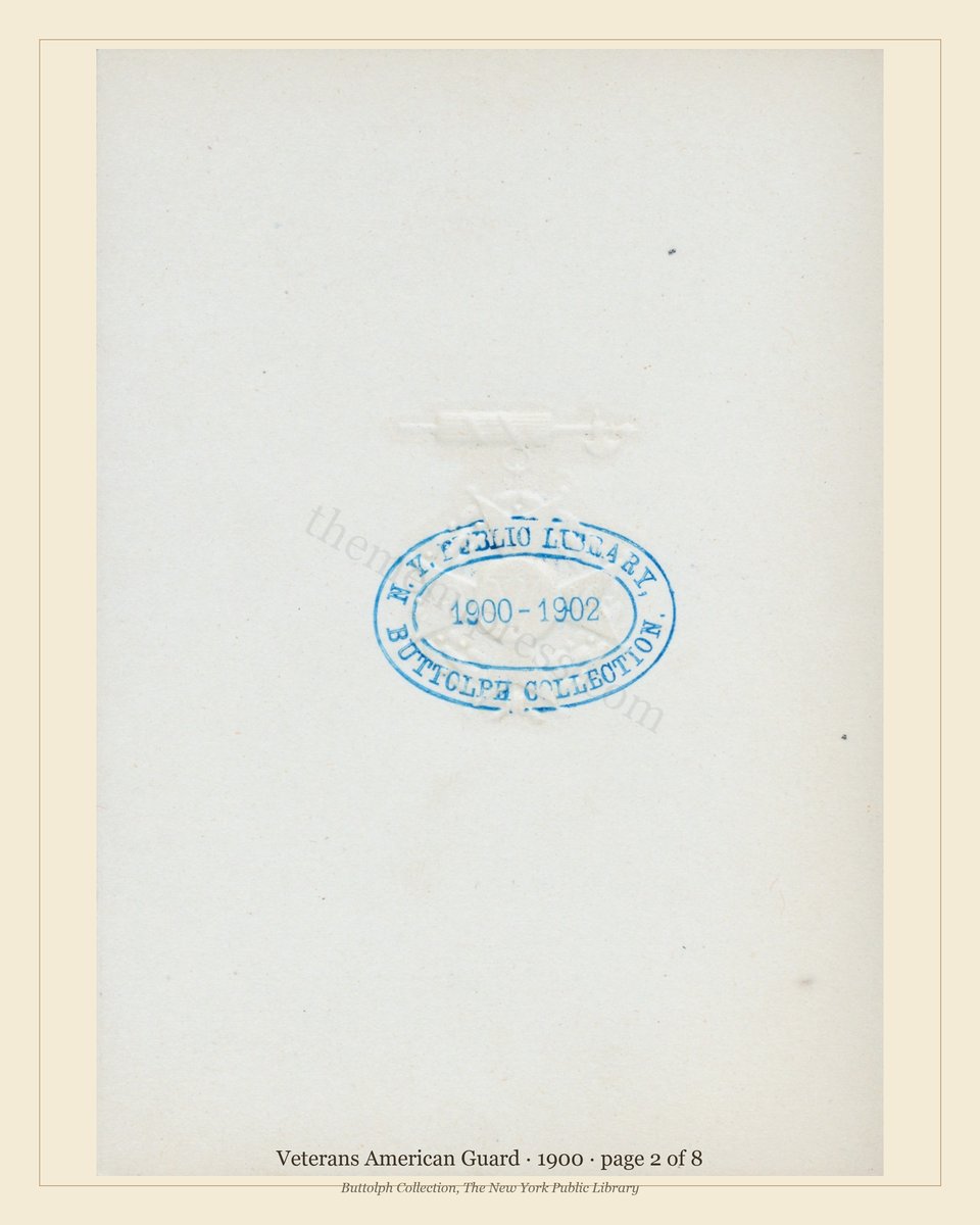 Vintage menu — page 2 of 8