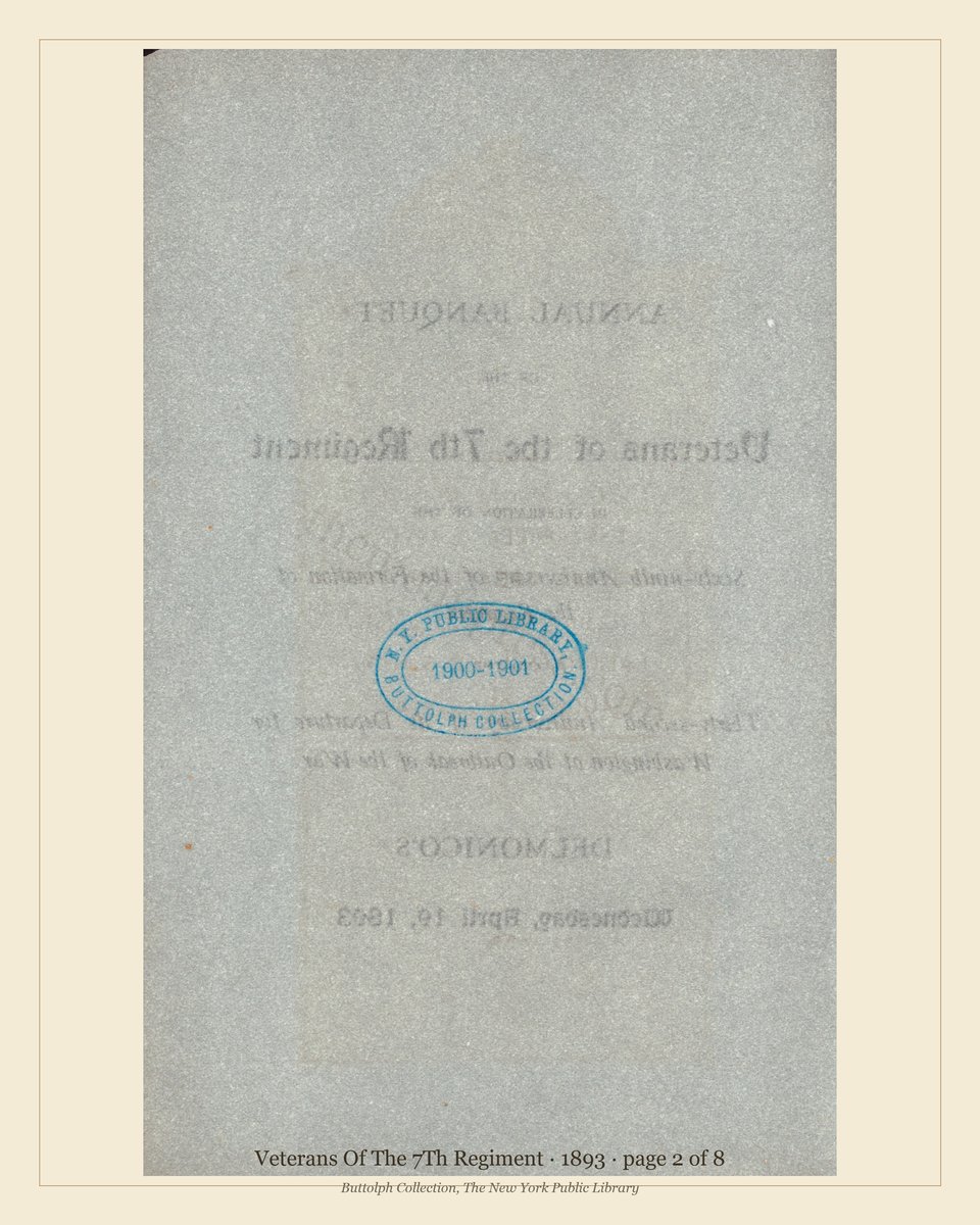 Vintage menu — page 2 of 7