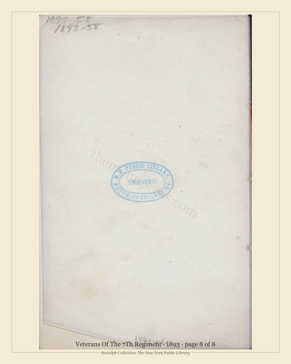 Vintage menu — page 7 of 7