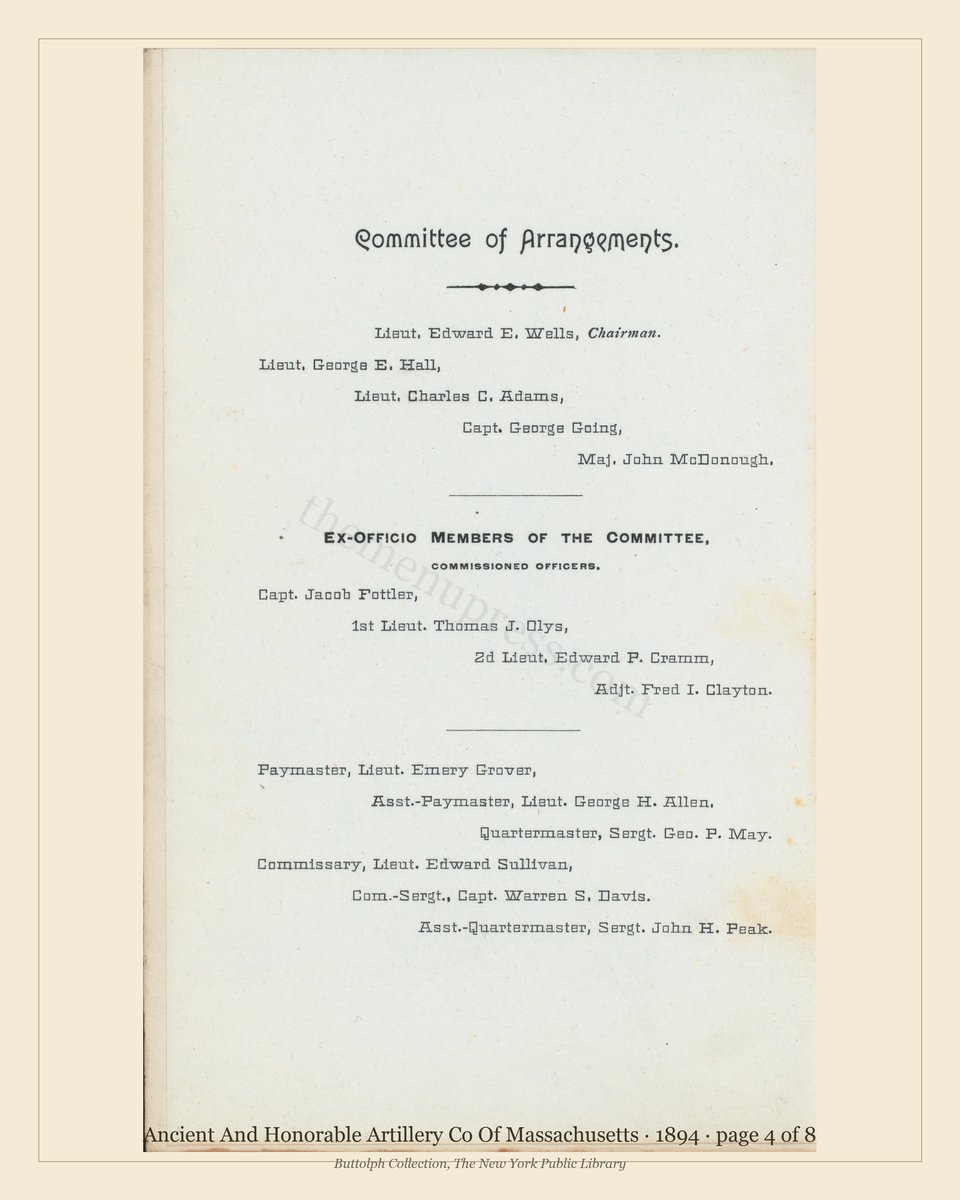 Vintage menu — page 4 of 8