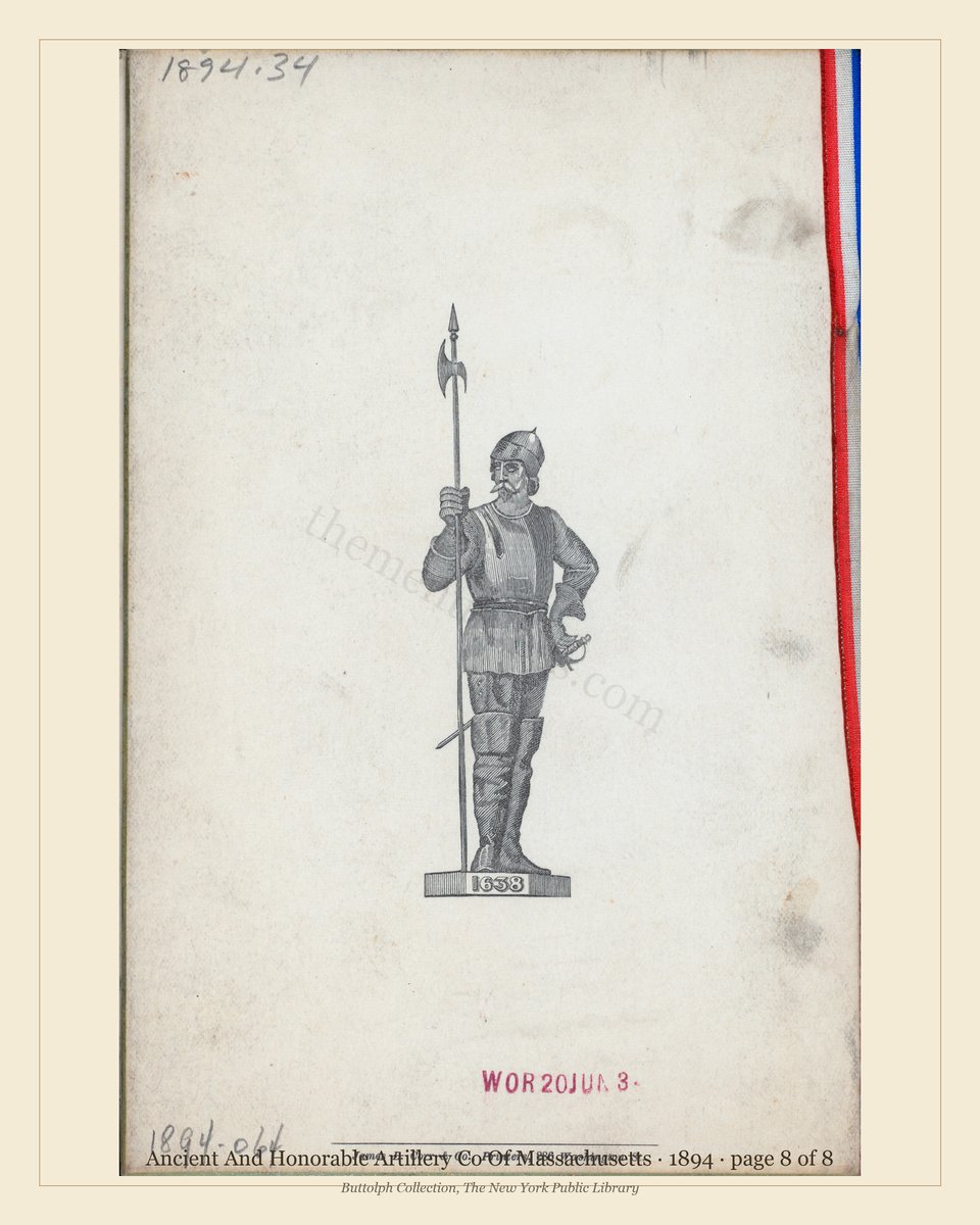 Vintage menu — page 8 of 8