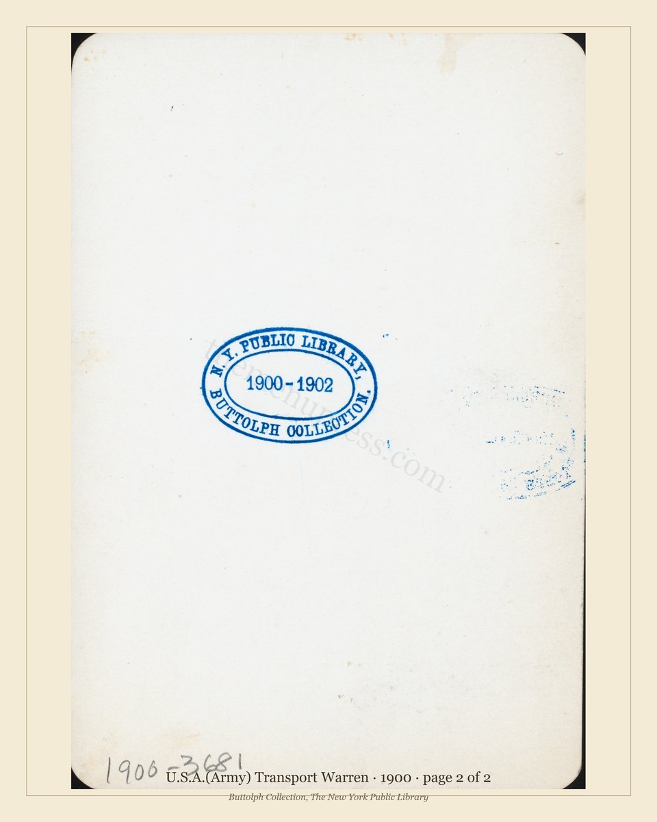 Vintage menu — page 2 of 2