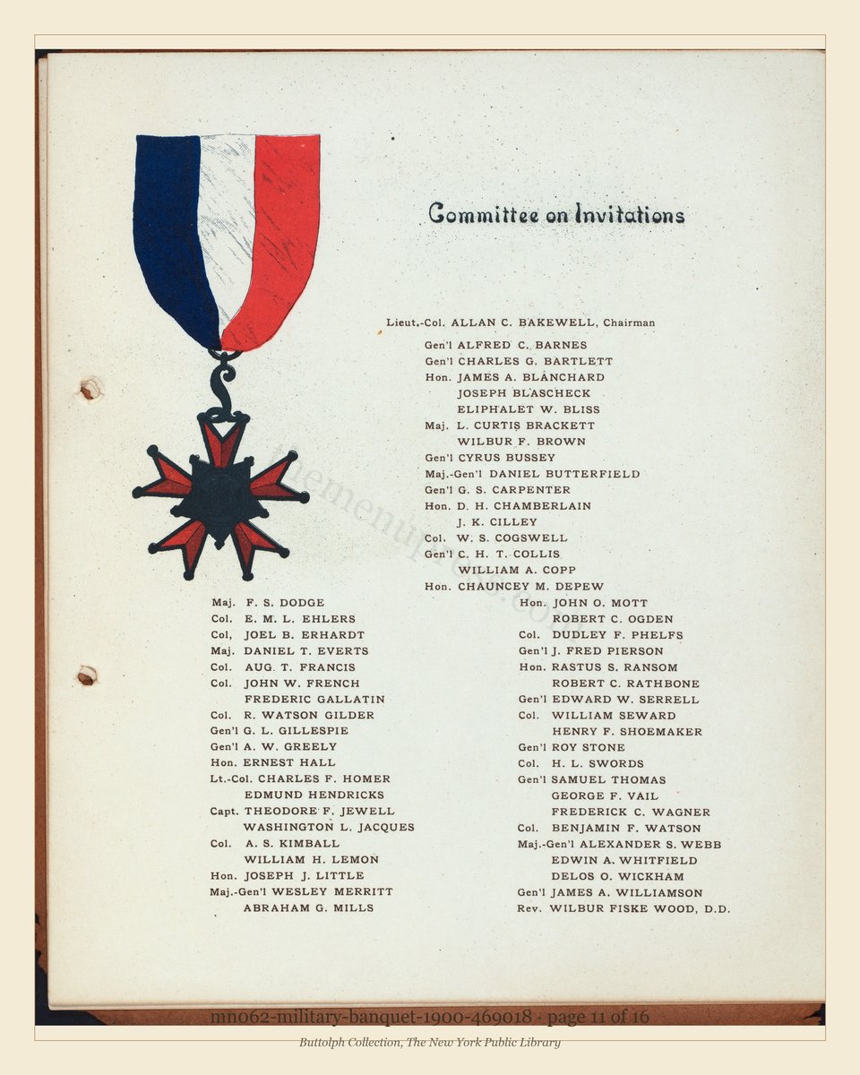 Vintage menu — page 11 of 16
