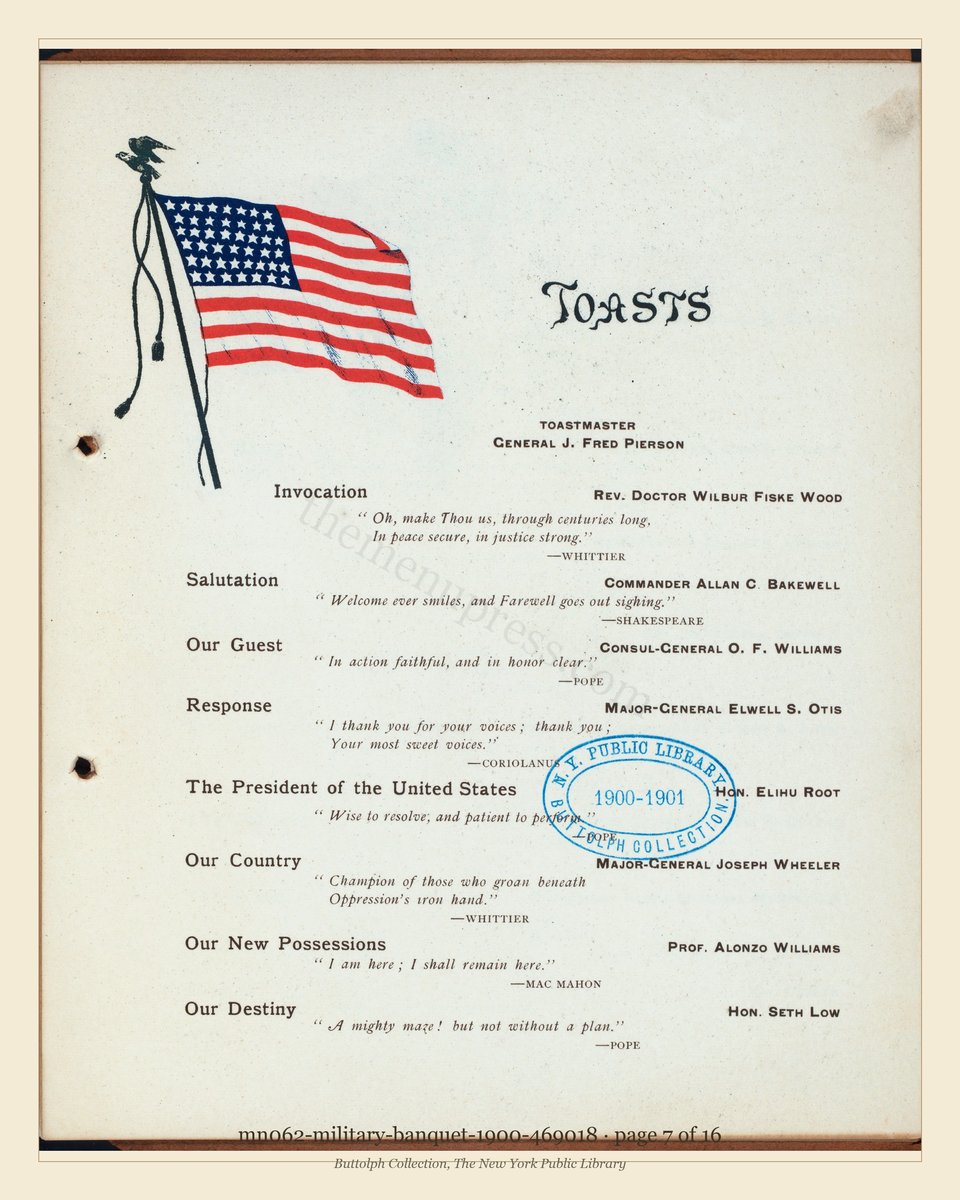 Vintage menu — page 7 of 16