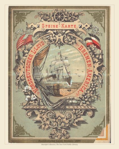 Norddeutscher Lloyd · Bremen–America Service · 1888