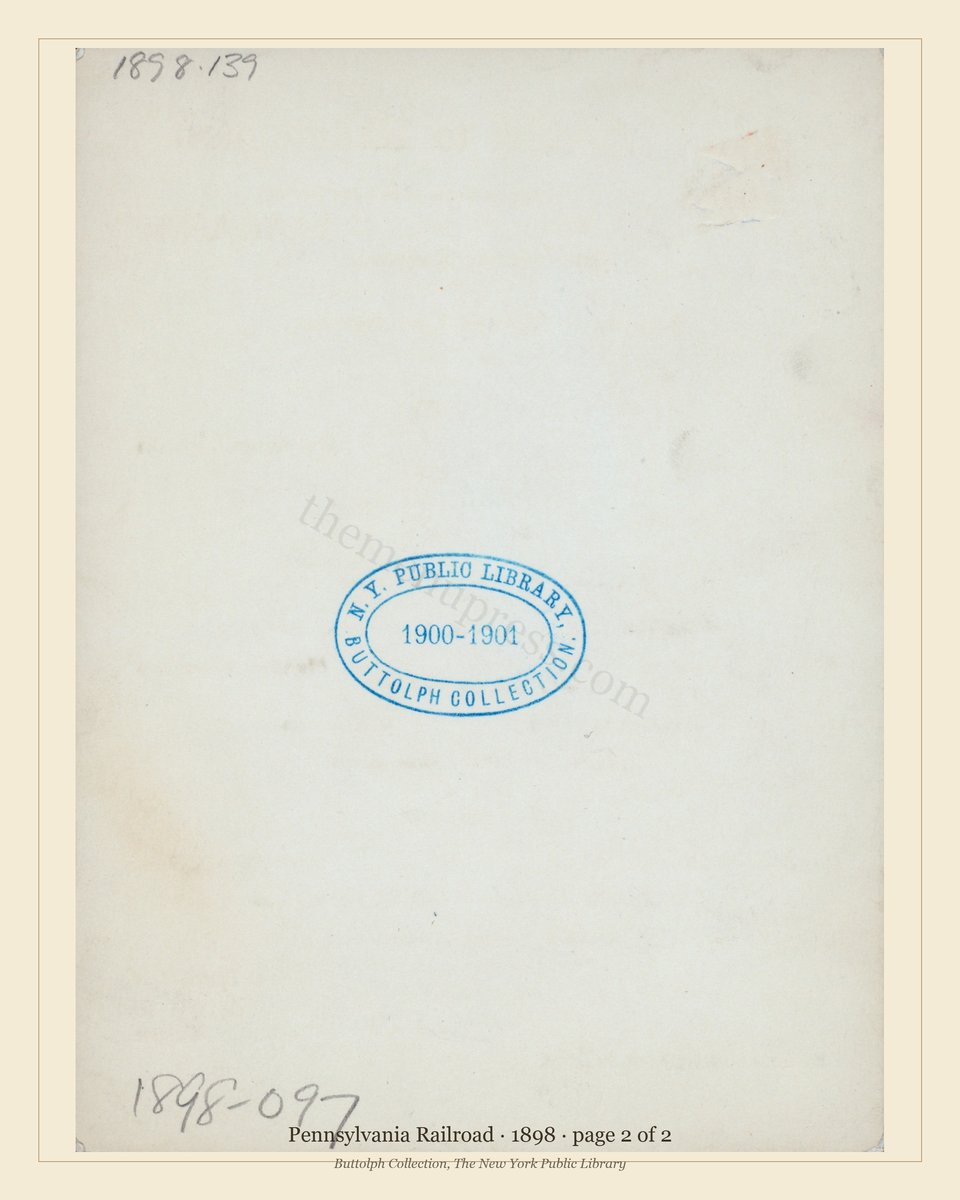 Vintage menu — page 2 of 2