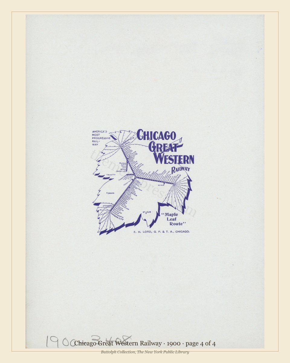 Vintage menu — page 4 of 4