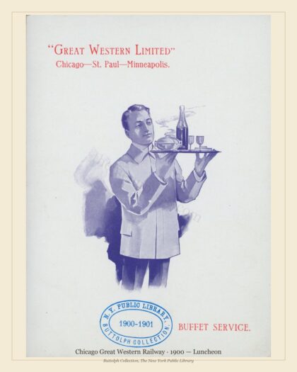 Chicago Great Western Railway · 1900 — Luncheon