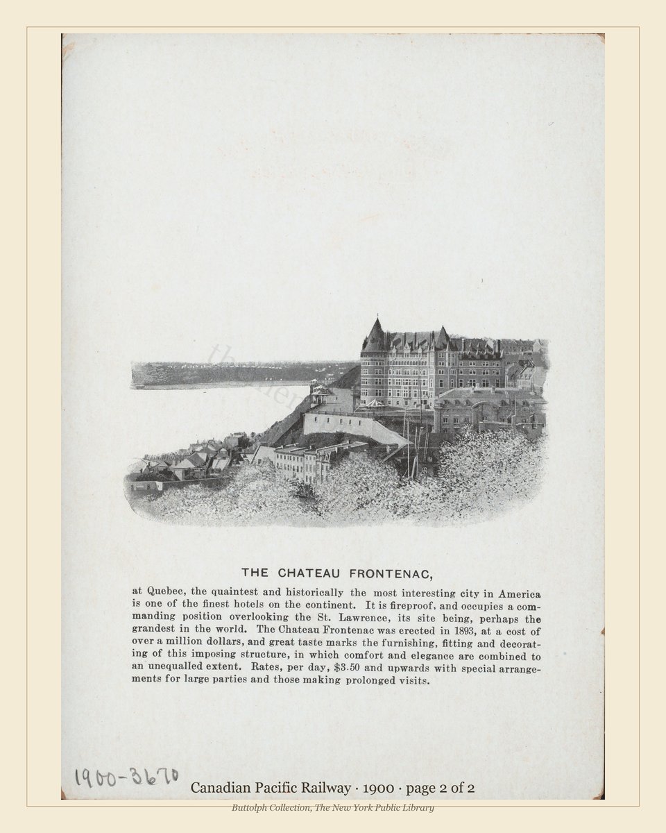 Vintage menu — page 2 of 2