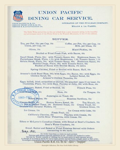 Union Pacific R.R. Co. Et Al · 1901 — Supper